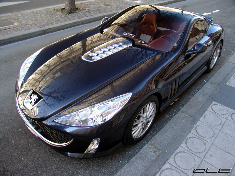 Illustration for article titled Would Dragon: 2004 Peugot 907 V12 Concept